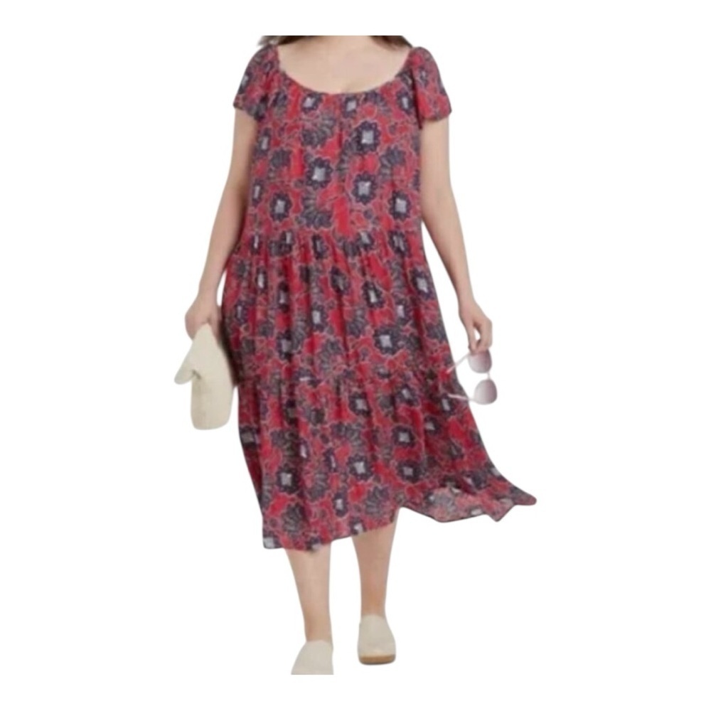 Knox Rose Pink Puff Sleeve Sundress